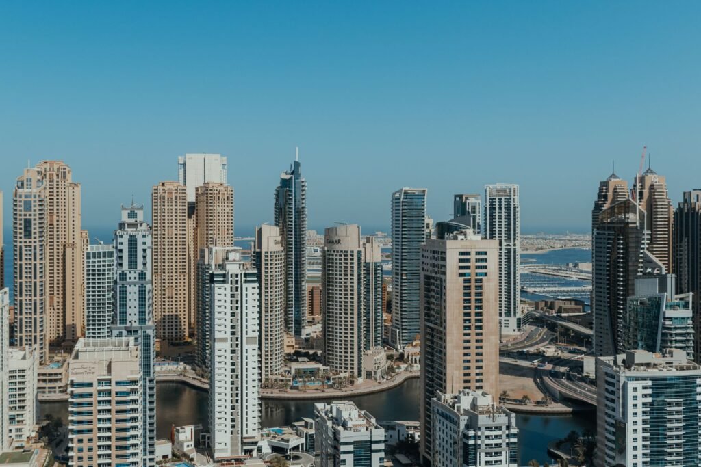 Dubai skyline representing UAE mortgage and property financing