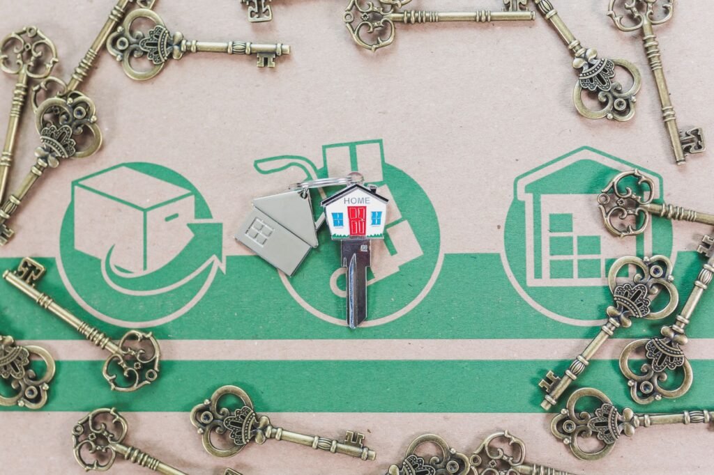 Person receiving new house keys, symbolising the choice between rent-to-own and a mortgage in Dubai